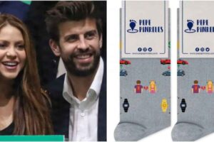 Los calcetines de Shakira y Piqué causan furor en redes sociales