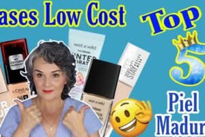 Descubre la base de maquillaje de piel madura low cost que te sorprenderá